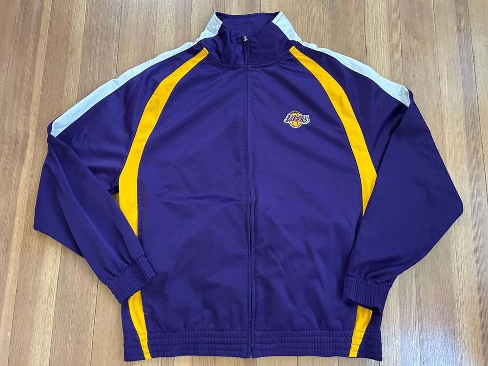 Los Angeles Lakers NBA Full-Zip Track Jacket Purple Gold